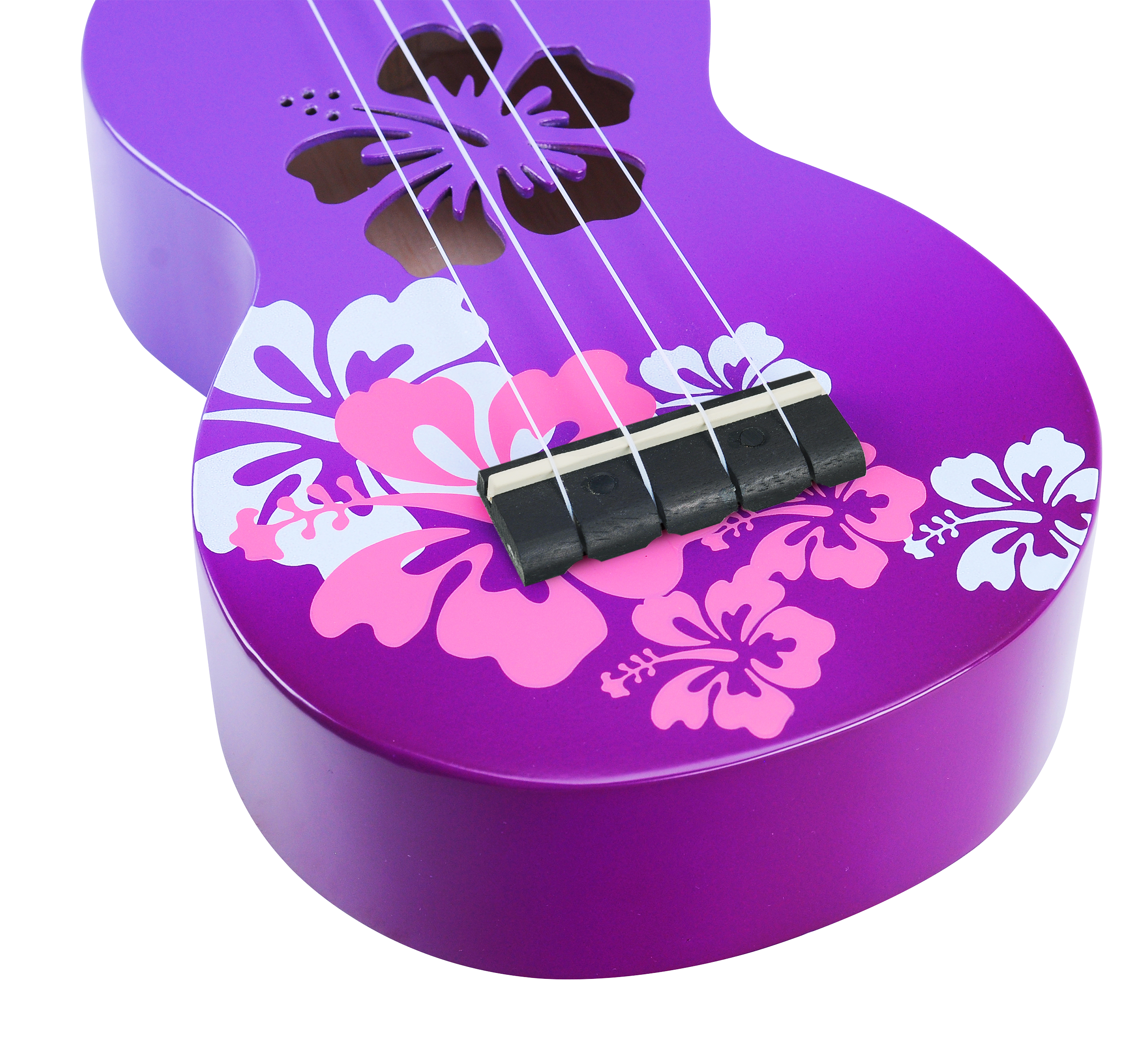 Mahalo | MD1HBppb | Hibiscus | Soprano Ukulele Mahalo | MD1HBppb | Hibiscus | Soprano Ukulele